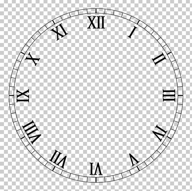Clock Face Roman Numerals Numerical Digit PNG, Clipart, Angle, Area, Black And White, Circle, Clock Free PNG Download
