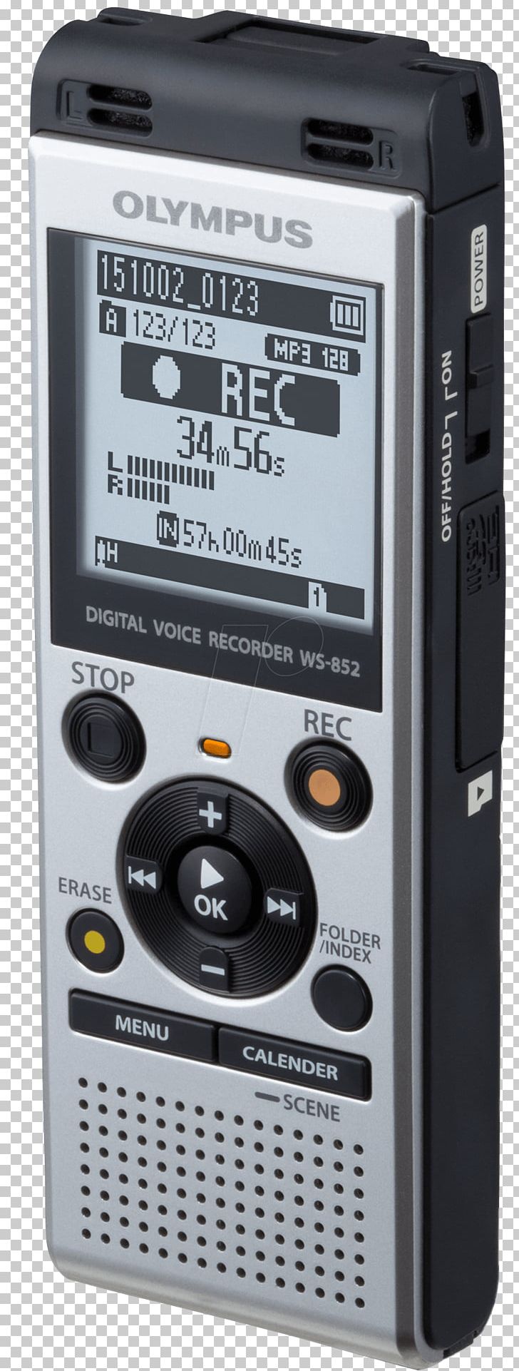 Dictation Machine Olympus WS-852 Sound Recording And Reproduction Olympus WS-853 Audio PNG, Clipart, 4 Gb, Dictation Machine, Digital Dictation, Digital Recording, Electronic Device Free PNG Download