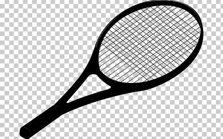 Rakieta Tenisowa Racket Tennis PNG, Clipart, Black And White, Free Content, Line, Paddle Tennis, Pixabay Free PNG Download