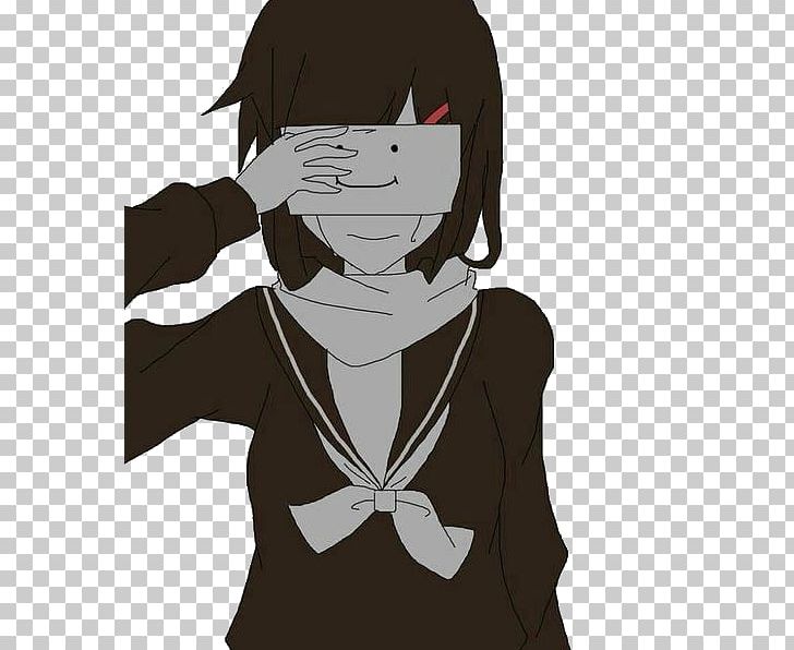 Anime Sadness Manga Drawing Yuri PNG, Clipart, Anime, Art, Black, Black Hair, Cartoon Free PNG Download