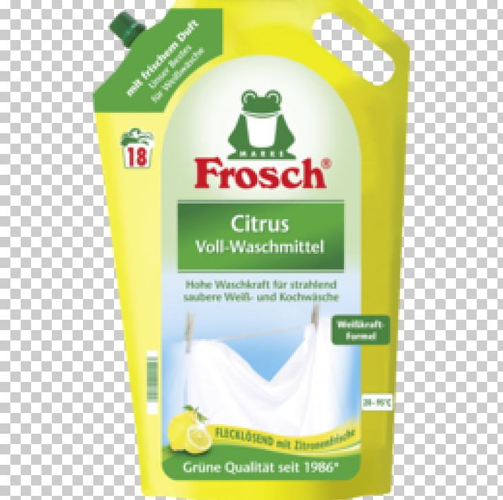 Frosch Laundry Detergent Textile PNG, Clipart, Citric Acid, Citrus, Cleaning Agent, Cleanliness, Detergent Free PNG Download