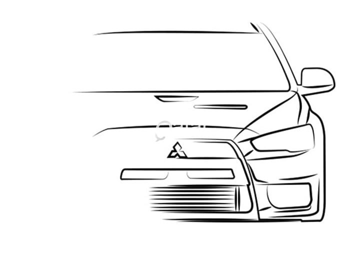 Mitsubishi Lancer Evolution Car Mitsubishi Motors HKS PNG, Clipart, Angle, Black And White, Car, Cars, Drifting Free PNG Download