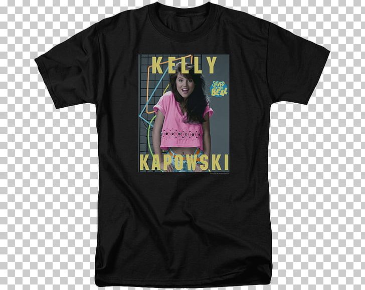 T-shirt Kelly Kapowski Neckline Sleeve PNG, Clipart, Active Shirt, Black, Bluza, Brand, Cardigan Free PNG Download