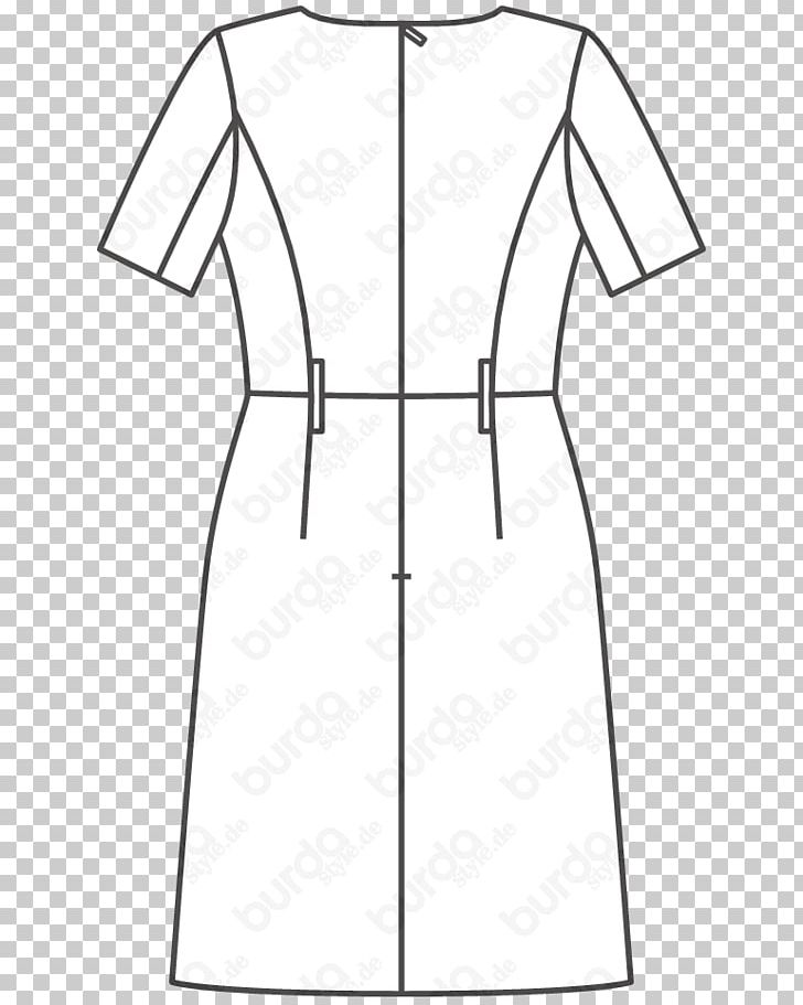 T-shirt Sleeve Dress Fashion Pattern PNG, Clipart, Belt, Black, Black And White, Blouse, Burda Style Free PNG Download
