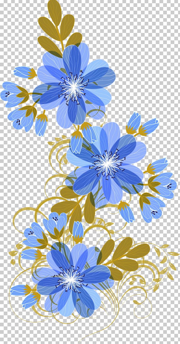 Floral Design Blue Flower PNG, Clipart, Blue, Bluegreen, Blue Ribbon, Botany, Branch Free PNG Download