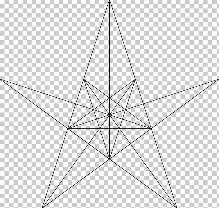 Star Drawing Geometry Triangle PNG, Clipart, Angle, Area, Black And White, Circle, Circuit Breaker Free PNG Download