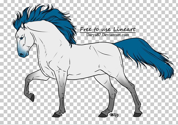 Pony Mustang Line Art Stallion PNG, Clipart, Art, Artwork, Col, Comics, Deviantart Free PNG Download