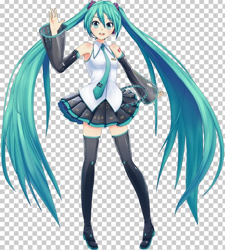 Hatsune Miku MikuMikuDance Vocaloid Character Art PNG, Clipart, Action Figure, Black Hair, Chibi, Costume, Costume Design Free PNG Download