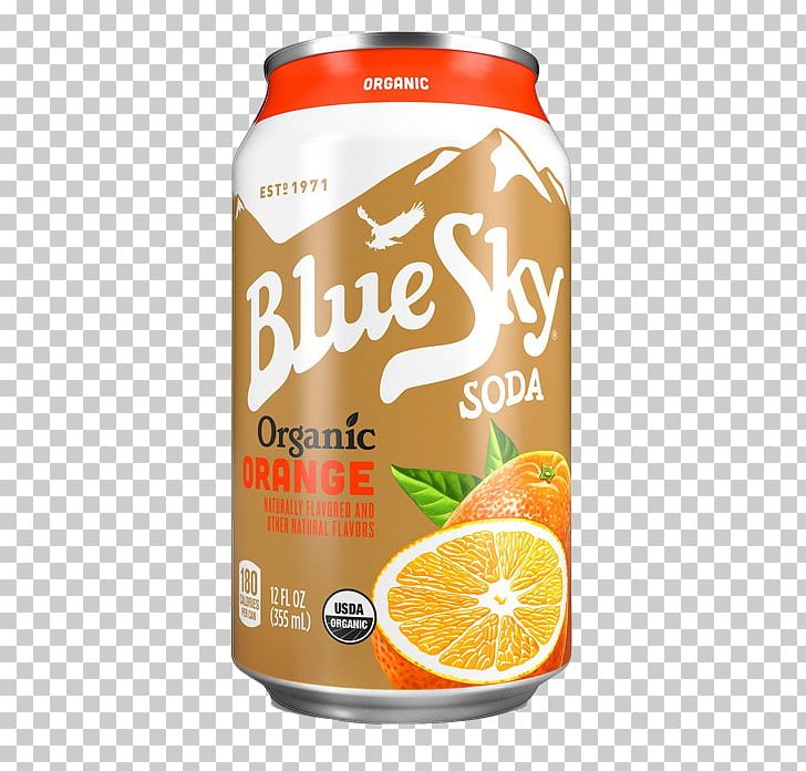 Fizzy Drinks Blue Sky Beverage Company Orange Soft Drink Organic Food Root Beer PNG, Clipart, Aluminum Can, Beverages, Brand, Citric Acid, Cocacola Free PNG Download