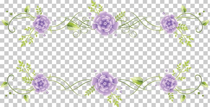 Flower Vignette PNG, Clipart, Blossom, Blue Flow, Blue Flower Border, Branch, Clip Art Free PNG Download
