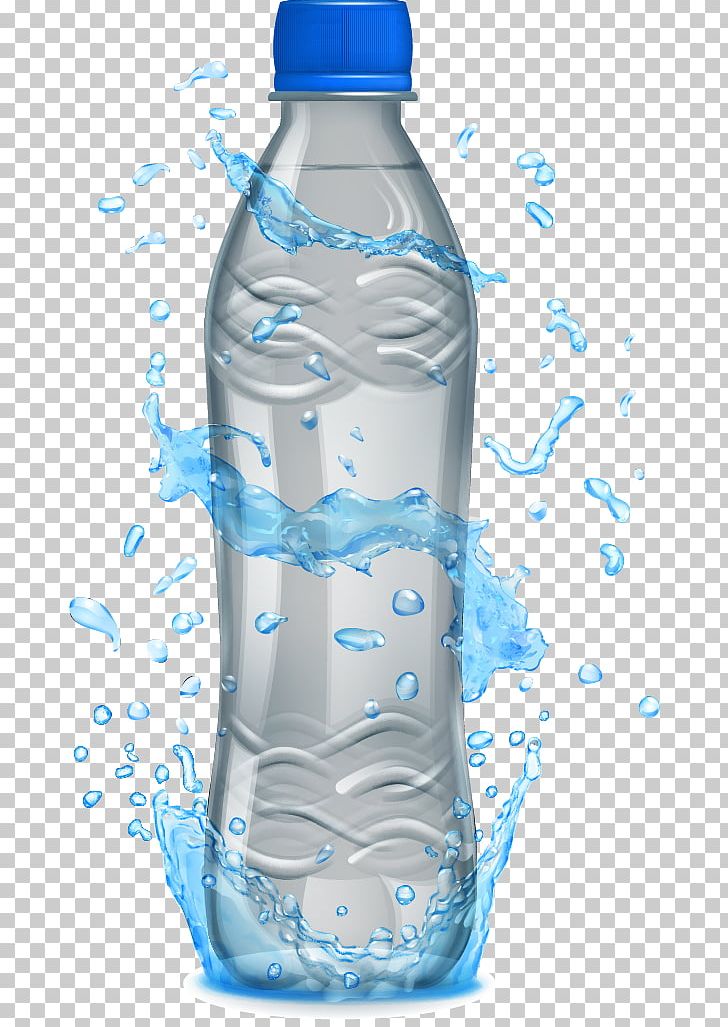 Mineral Water Bottle Packaging And Labeling PNG, Clipart, Blue, Bottle, Bottled Water, Color, Drinking Water Free PNG Download