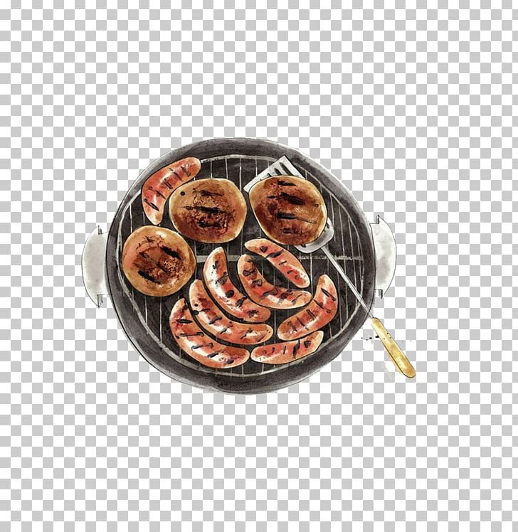 Sausage Barbecue Food Chuan Illustration PNG, Clipart, Art, Barbecue, Beef, Buffalo Wing, Chinese Cuisine Free PNG Download