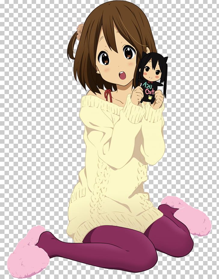 Yui Hirasawa K-On! Anime Ritsu Tainaka Tsumugi Kotobuki PNG, Clipart, Arm, Art, Azusa, Black Hair, Brown Hair Free PNG Download