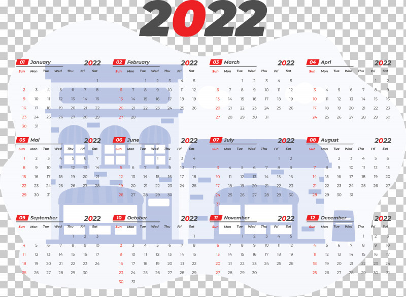 2022 Yearly Calendar Printable 2022 Yearly Calendar Template PNG, Clipart, Calendar System, Diagram, Geometry, Line, Mathematics Free PNG Download