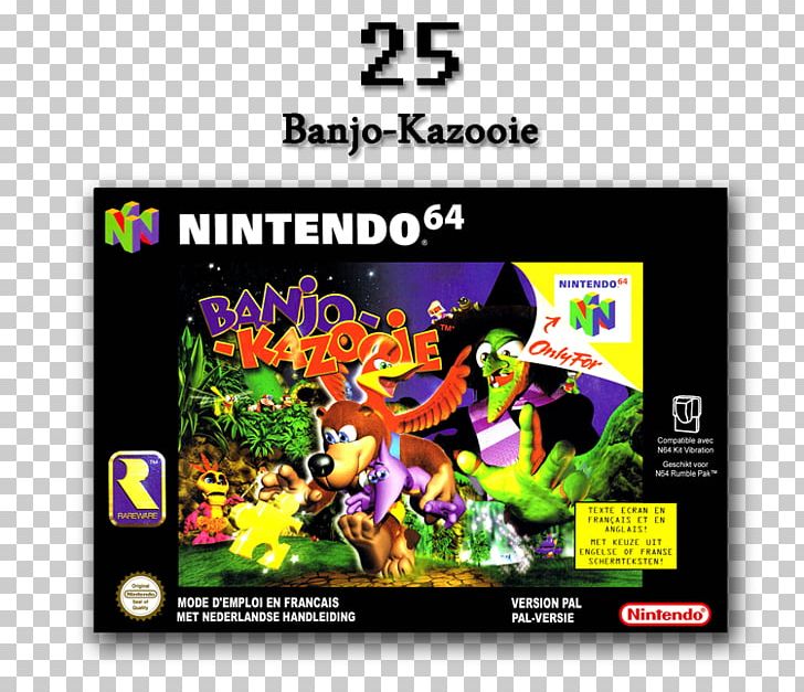 Banjo-Kazooie Banjo-Tooie Nintendo 64 Game Super Nintendo Entertainment System PNG, Clipart, Advertising, Banjokazooie, Banjotooie, Brand, Game Free PNG Download