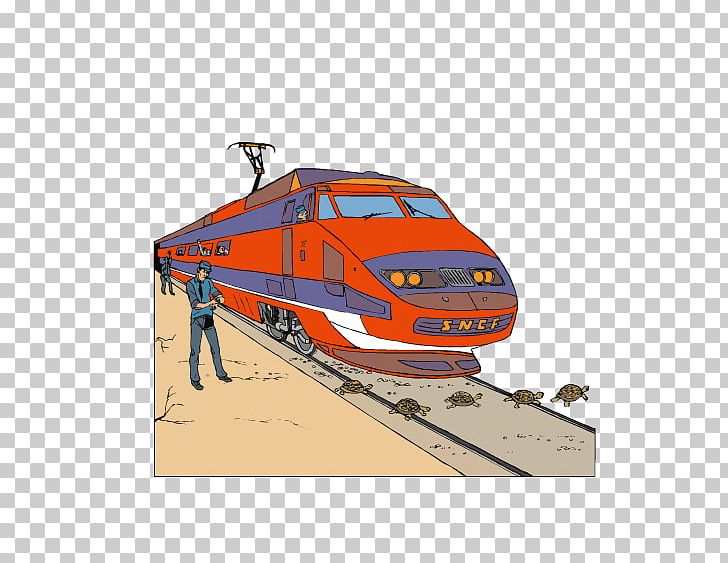 High Speed Train Clipart Hd PNG, Vehicle High Speed Rail Illustration, Hand  Draw, Cartoon, Traffic PNG Image For Free Download