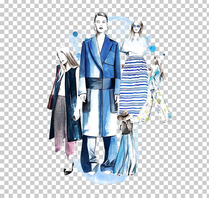 Fashion Illustration Drawing Model Illustration PNG, Clipart, Blue, Cartoon, Celebrities, Colored Pencil, Design Free PNG Download