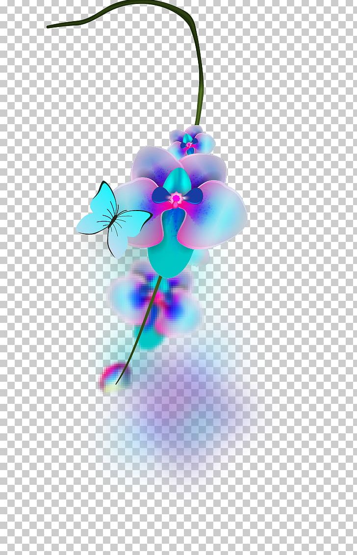 Butterfly Moth Orchids Flower PNG, Clipart, Art, Blue, Blue Vector, Bouquet Vector, Branch Free PNG Download