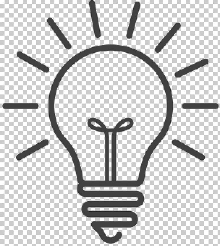 Incandescent Light Bulb Symbol Lamp PNG, Clipart, Angle, Black And White, Circle, Computer Icons, Electricity Free PNG Download