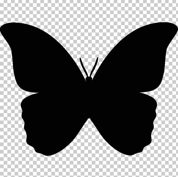 Butterfly Silhouette PNG, Clipart, Black, Black And White, Brush Footed Butterfly, Butterfly, Cdr Free PNG Download