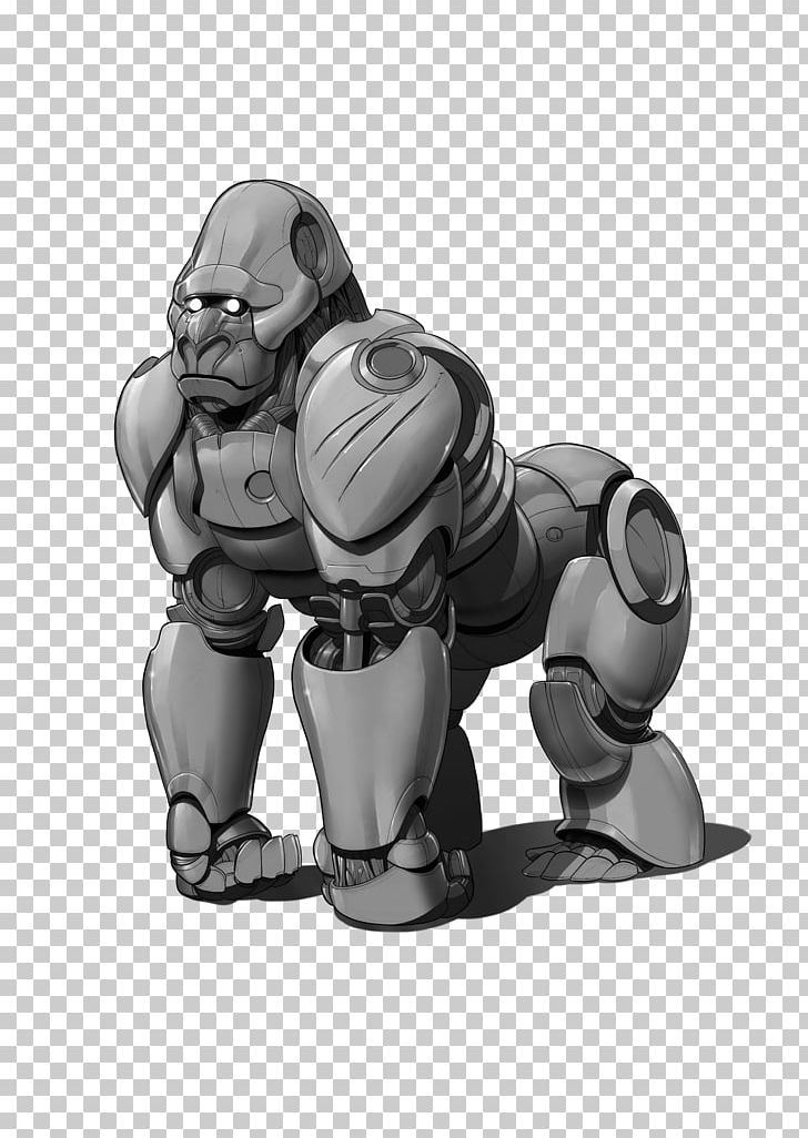 Personal Protective Equipment Protective Gear In Sports Arm Robot Joint PNG, Clipart, Arm, Armour, Black And White, Character, Fiction Free PNG Download