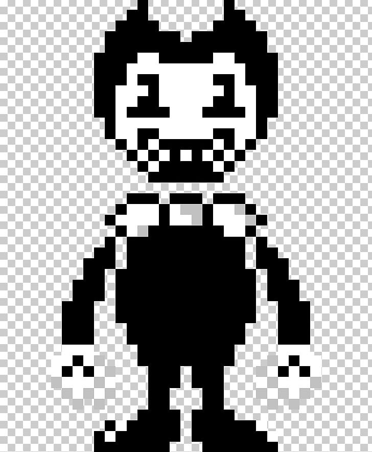 Bendy And The Ink Machine Pixel Art PNG, Clipart, Art, Batim Bendy, Bendy, Bendy And The Ink Machine, Black Free PNG Download