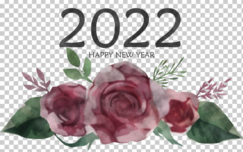 2022 Happy New Year 2022 New Year 2022 PNG, Clipart, Cabbage Rose, Cut Flowers, Family, Floral Design, Flower Free PNG Download