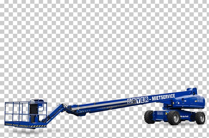 Arbeitsbühne Arbeitshöhe BEYER-Mietservice KG PNG, Clipart, Blue, Computer Hardware, Computer Program, Crane, Cylinder Free PNG Download