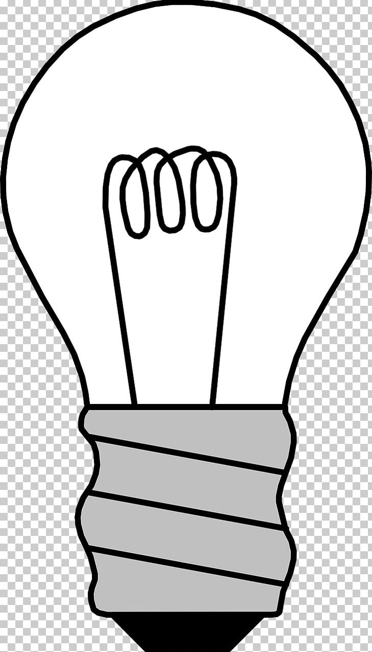 Incandescent Light Bulb Open Lamp PNG, Clipart, Area, Black, Black And White, Bulb, Computer Icons Free PNG Download