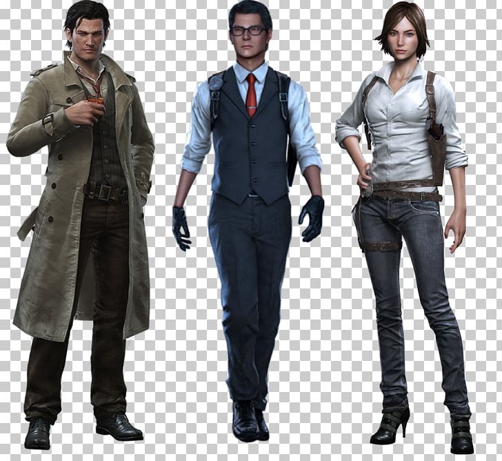 The Evil Within 2 Sebastian Castellanos Coat Dress PNG, Clipart, Action Figure, Coat, Costume, Dress, Dress Shirt Free PNG Download