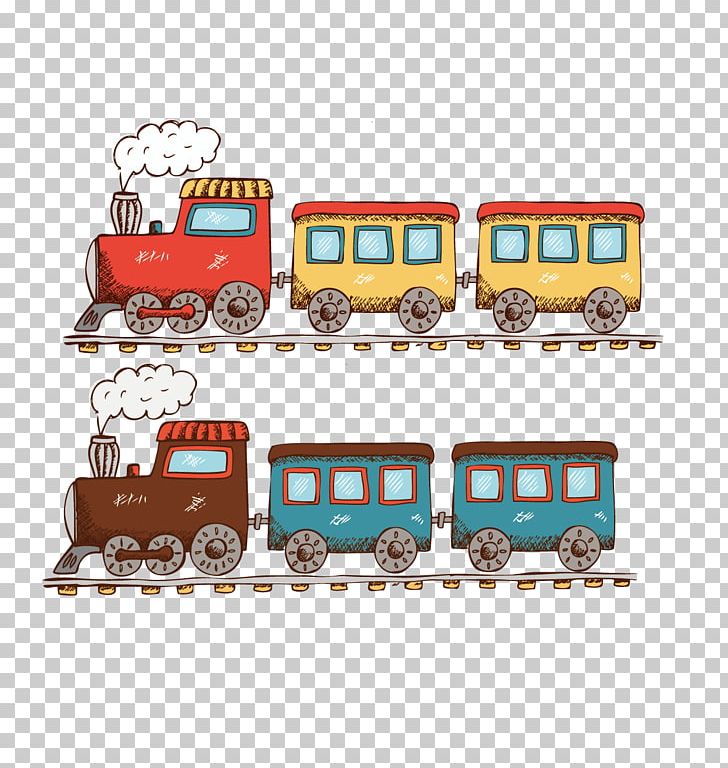 Train Cartoon Track Illustration PNG, Clipart, Balloon Cartoon, Cartoon Character, Cartoon Couple, Cartoon Eyes, Cartoon Vector Free PNG Download