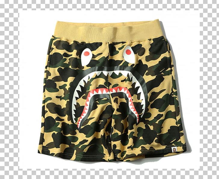 Trunks T-shirt A Bathing Ape Shark Shorts PNG, Clipart, A Bathing Ape, Bathing Ape, Boxer Shorts, Clothing, Fashion Free PNG Download