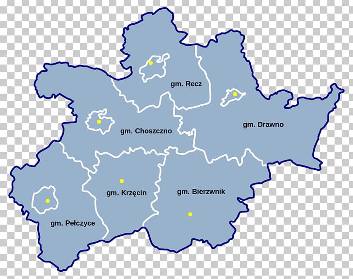 Gryfice County Strzelce-Drezdenko County Drawsko County Wałcz County Choszczno PNG, Clipart, Administrative Division, Area, Map, Poland, Powiat Free PNG Download