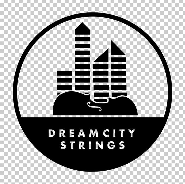 Dream City Strings Logo Musician String Quartet PNG, Clipart, Appointment, Area, Black And White, Brand, Christina Perri Free PNG Download