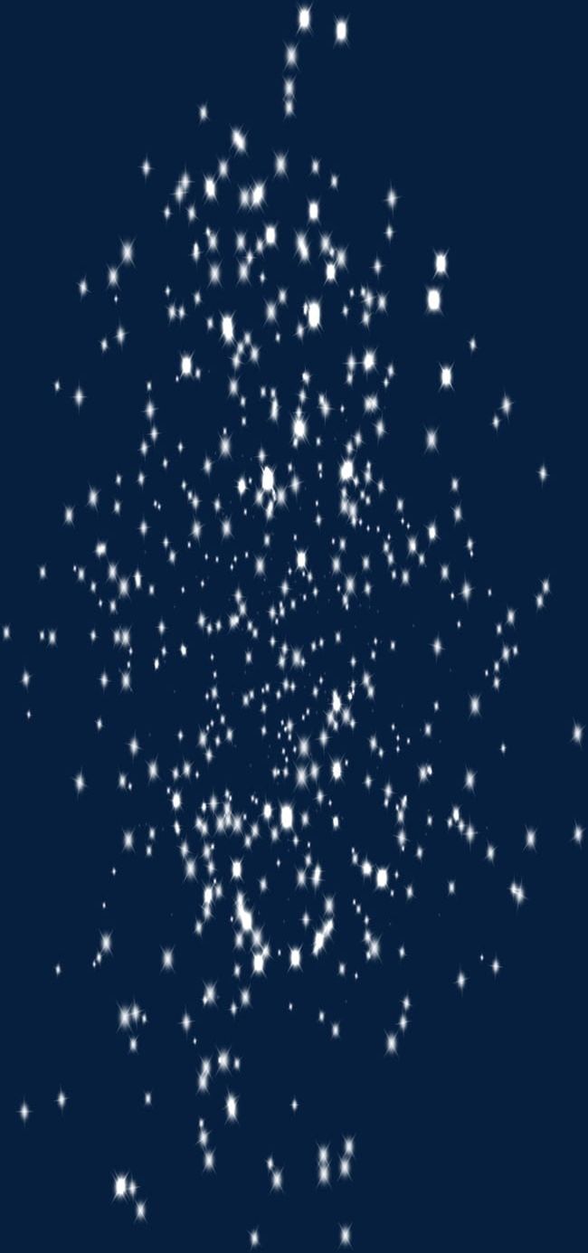 Floating White Light Effect PNG