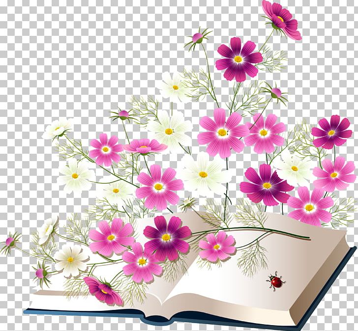 Floral Design Flower PNG, Clipart, Blossom, Book, Cosmos, Cut Flowers, Digital Image Free PNG Download