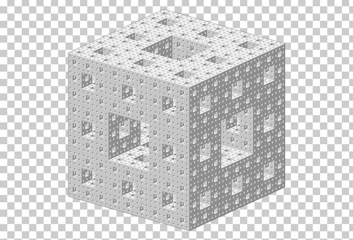 Menger Sponge Fractal Structure Iteration Curve PNG, Clipart, Angle, Benoit Mandelbrot, Black And White, Borek, Concept Free PNG Download