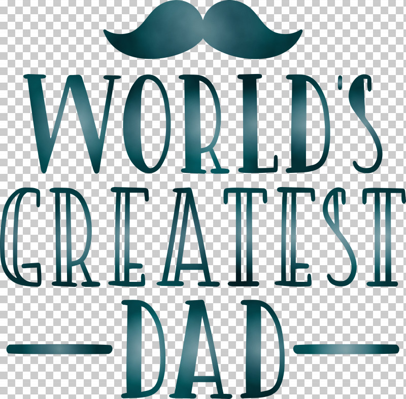 Logo Font Teal Text M PNG, Clipart, Greatest Dad, Happy Fathers Day, Logo, M, Paint Free PNG Download