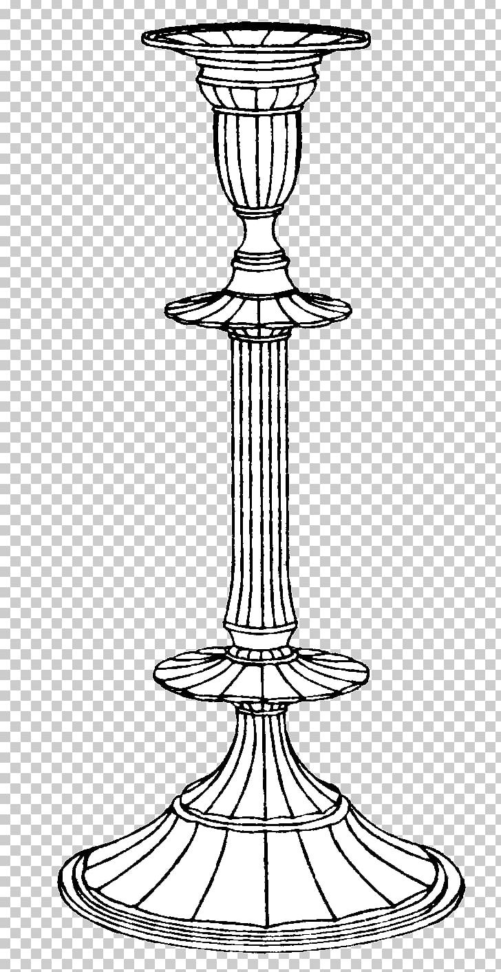 Line Art White Candlestick Plant PNG, Clipart, Barware, Black And White, Candle, Candle Holder, Candlestick Free PNG Download