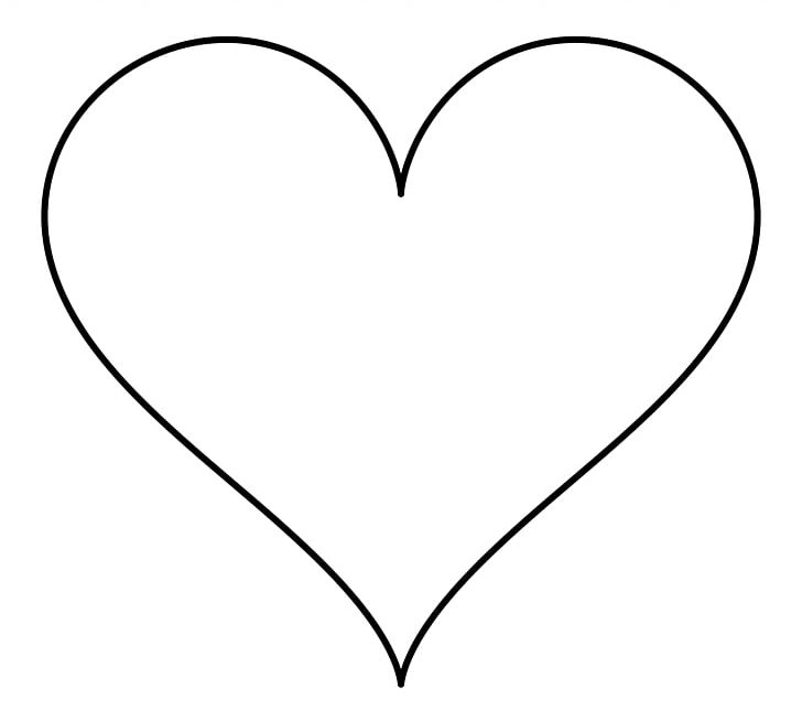 Heart Shape PNG, Clipart, Angle, Area, Black And White, Circle, Curve Free PNG Download