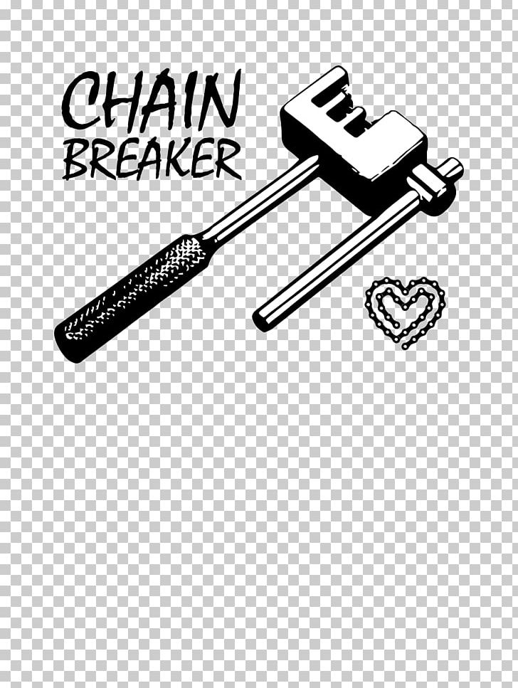 Bicycle Chain Breaker Tool T-shirt Sporting Goods PNG, Clipart, Angle, Bicycle, Black And White, Brand, Hardware Free PNG Download