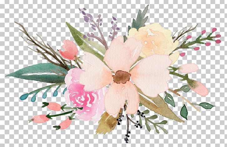 Floral Design Wildflowers Watercolor Painting PNG, Clipart, Artificial Flower, Blossom, Branch, Canvas, Cherry Blossom Free PNG Download
