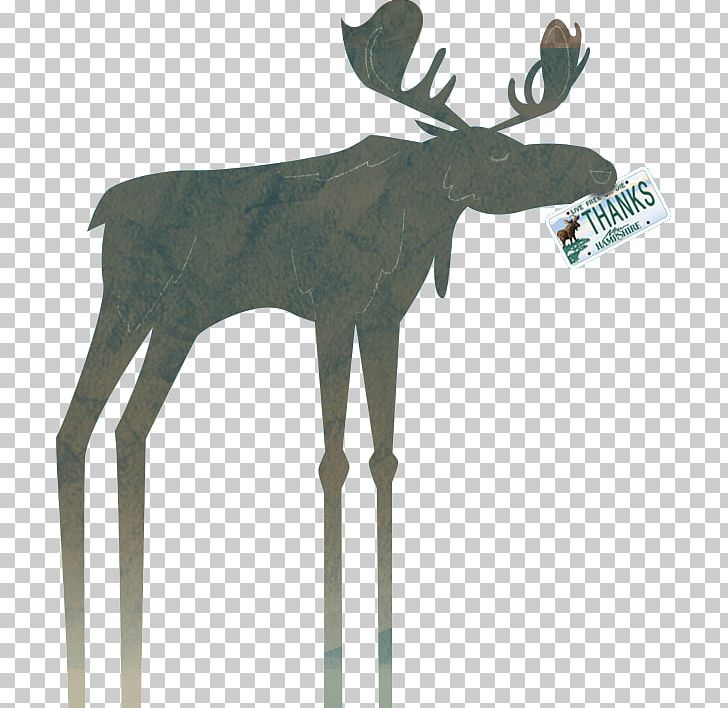 Reindeer Moose New Hampshire Antler Vehicle License Plates PNG, Clipart, Antler, Cartoon, Conservation, Deer, Grant Free PNG Download