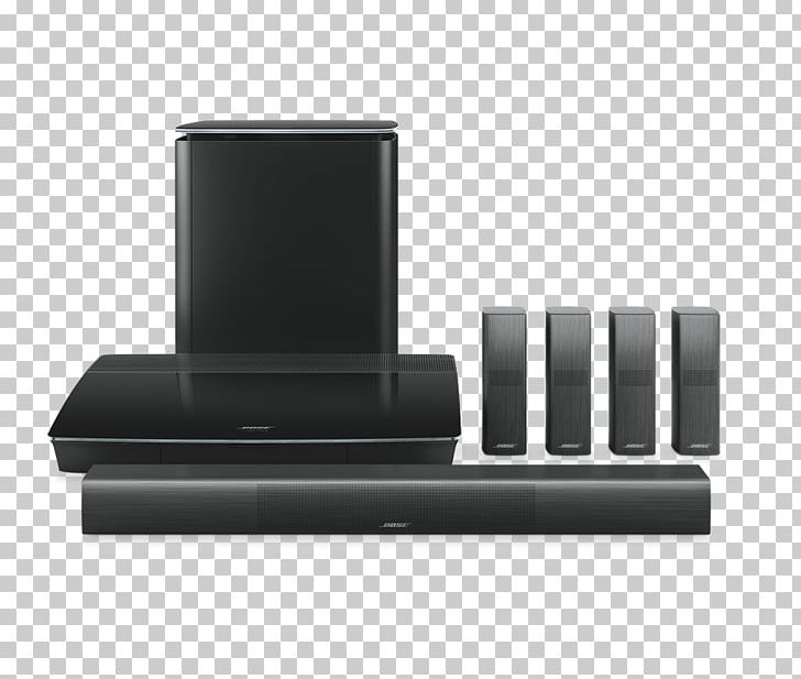 Home Theater Systems 5.1 Surround Sound Bose Corporation Center Channel Loudspeaker PNG, Clipart, 51 Surround Sound, Angle, Bose, Bose Lifestyle 650, Center Channel Free PNG Download