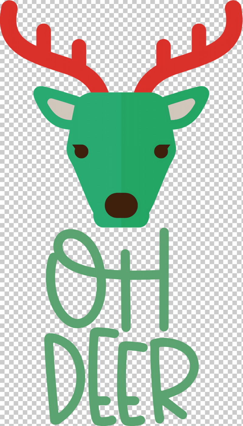 OH Deer Rudolph Christmas PNG, Clipart, Antler, Christmas, Christmas Day, Cricut, Deer Free PNG Download