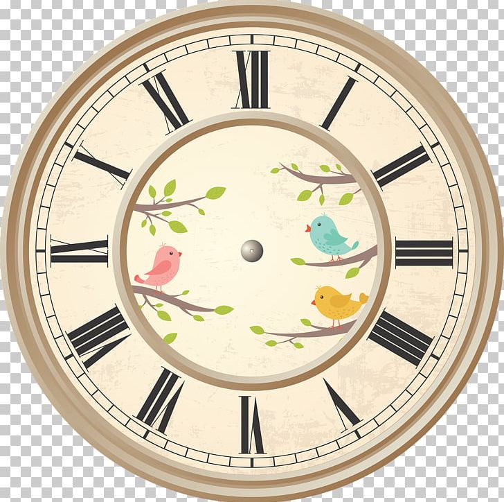 Clock Roman Numerals Birds PNG, Clipart, Clock And Watches, Objects Free PNG Download