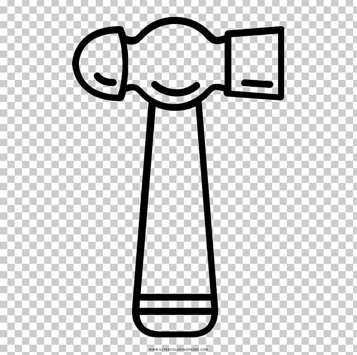 Drawing Hammer Coloring Book Line Art PNG, Clipart, Angle, Area, Artwork, Black And White, Cartoon Free PNG Download