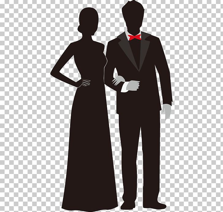Prom Silhouette PNG, Clipart, Clothing, Couple, Couples, Dance Party, Dress Free PNG Download
