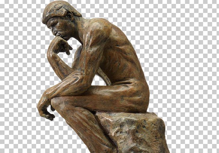 The Thinker Stone Sculpture Statue PNG, Clipart, Art, Auguste Rodin, Bronze, Bronze Sculpture, Classical Sculpture Free PNG Download