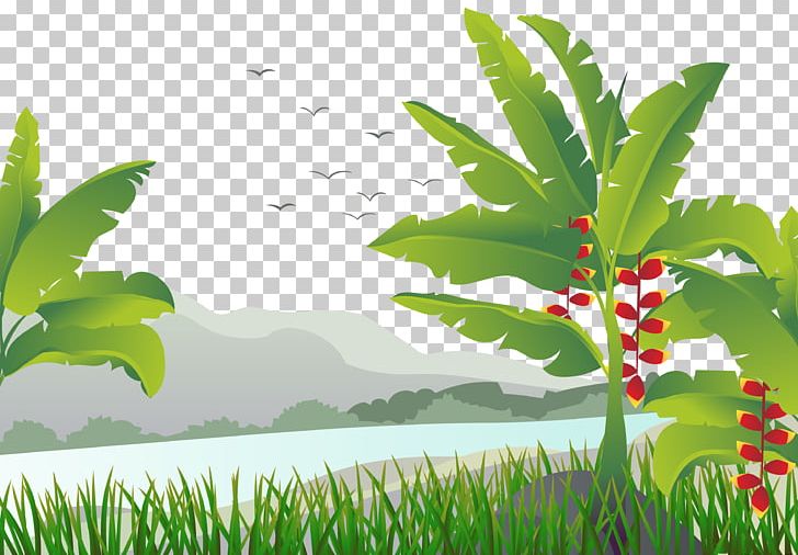 Banana Leaf Tree Illustration PNG, Clipart, Banana, Brook, Computer Wallpaper, Family Tree, Fruit Nut Free PNG Download
